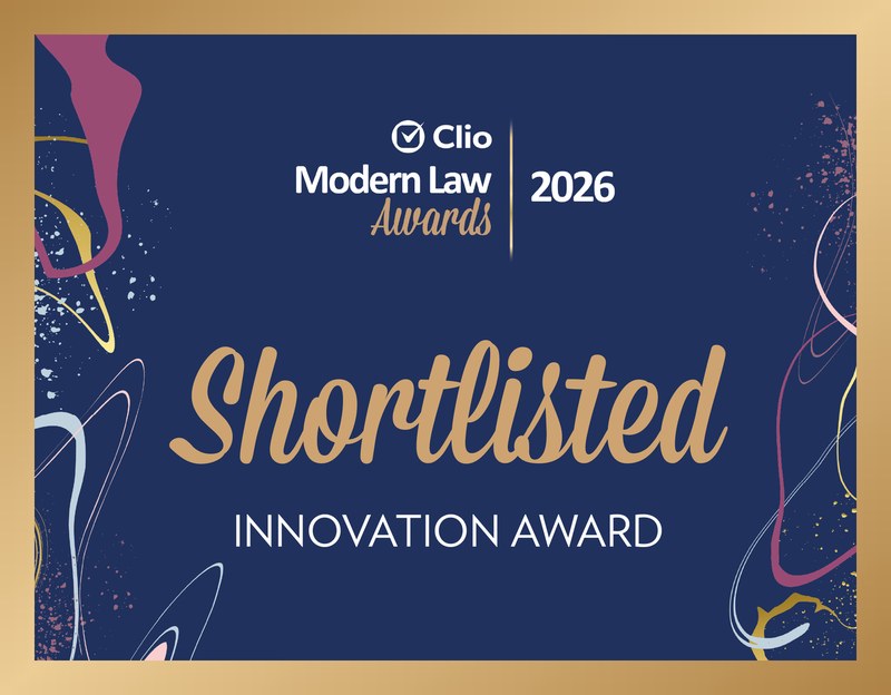 Clio Modern Law Awards 2026 – Shortlisted, Innovation Award